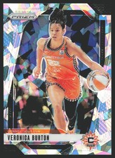 2024 Panini Prizm WNBA #35 Veronica Burton Ice Prizms