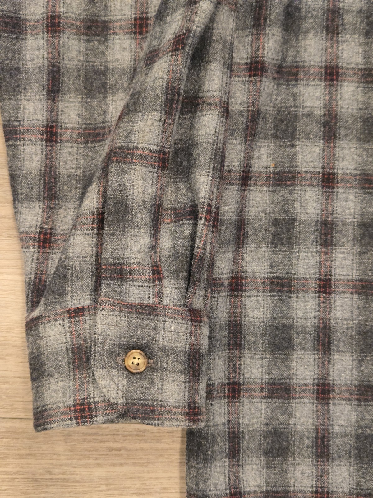 Pendleton Virgin Wool Plaid Button Up Plaid Shirt… - image 3