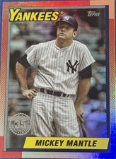 2025 Topps Update Series - 1990 Topps Baseball Mickey Mantle #U90-43