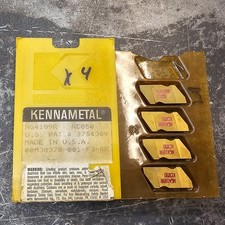 Qty 4 Kennametal NG 4189R NG4189R 3754309 KC850 Carbide Grooving Inserts