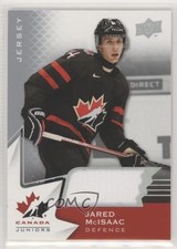 2020-21 Upper Deck Team Canada Juniors Men's U-20 Jerseys Jared McIsaac #33 0gn4