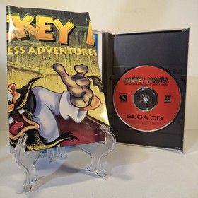 Mickey Mania Sega CD Complete In Original Packaging W/ Fold Out Poster