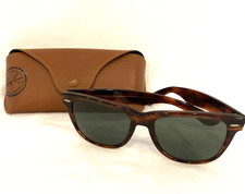 Vintage Ray Ban Wayfarer II Men's Sunglasses Brown with Case