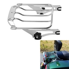 Detachable 2-Up Luggage Rack Fit For Harley T...