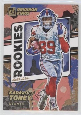 2021 Donruss Rookie Gridiron Kings Studio Series /100 Kadarius Toney RC 01i1