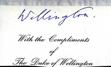 GERALD (DUKE OF WELLINGTON VII) WELLESLEY - SIGNATURE(S)