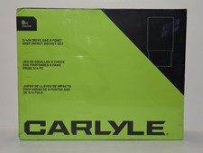 New Carlyle 8-piece Sae 34 Drive Jumbo Impact Socket Set 1 - 1-12 Cissd348
