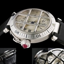 CARTIER Pasha 38mm Grid 150th Anniversary 1847 W3102255 TO259455 6