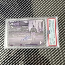 Topps 2024 Black & White Paul Skenes RC Auto Purple #66A PSA 10 /25
