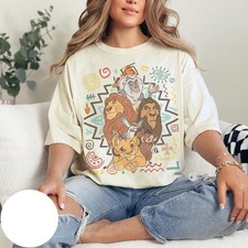 Retro 90s Disney Animal Kingdom Lion King Shirt, Timon Pumbaa Hakuna Matata Tee