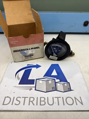 #ad NOS Ingersoll Rand 40011082 Industrial Differential Pressure Flow Gauge $474.21