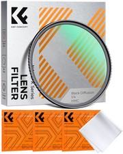 K&F CONCEPT 37-82mm Black Pro-Mist 1/4 Filter Black Diffusion Effect NANO-K UK