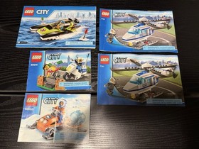 LEGO Instruction Manual Booklet LOT 2010s Era - City, Ninjago, DC, Creator