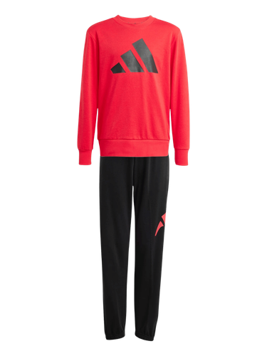 Adidas Sportswear Unisex Tracksuit - Black/Red - Picture 1 of 4