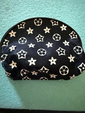 Coin Change Purse Holder Small Size Black/Cream