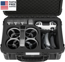 Case for DJI Avata 2 Drone Combo - Waterproof Hard Cases with Foam for Avatar 2