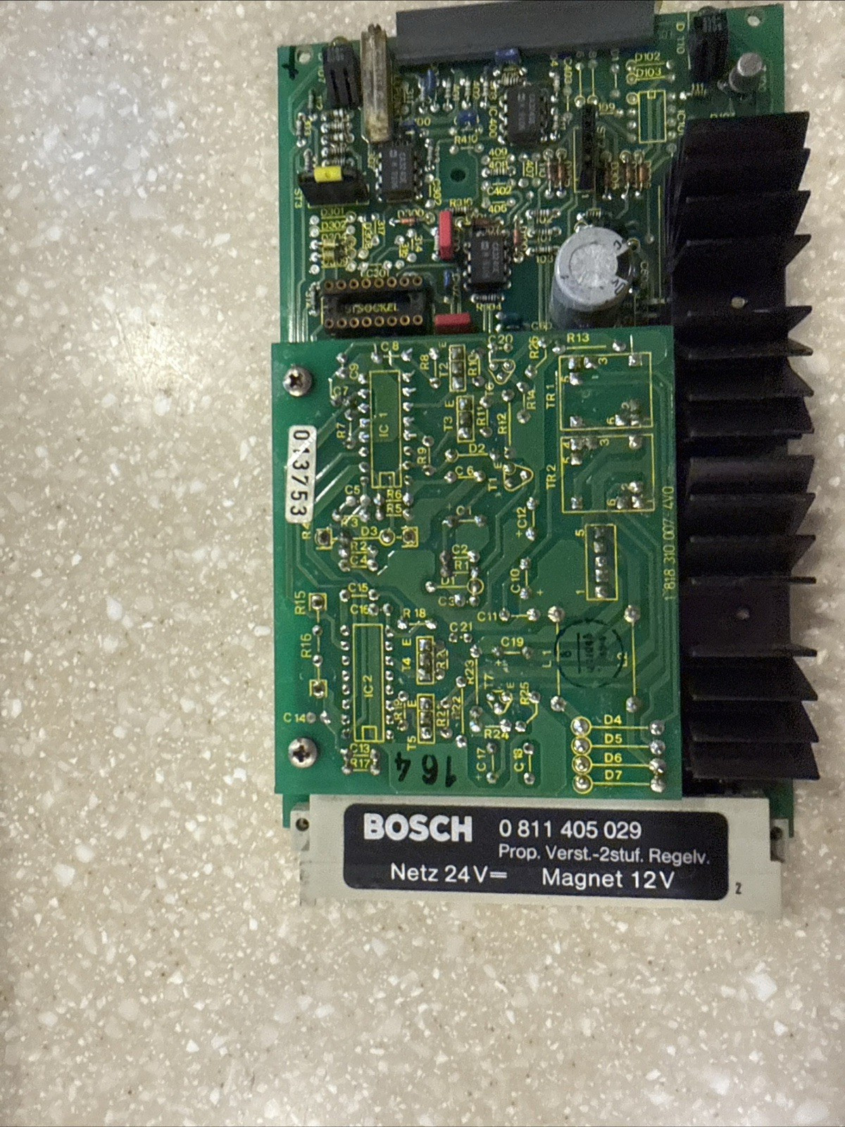 BOSCH 0 811 405 029 / 0811405029 PROPORTIONAL AMPLIFIER CIRCUIT BOARD CARD