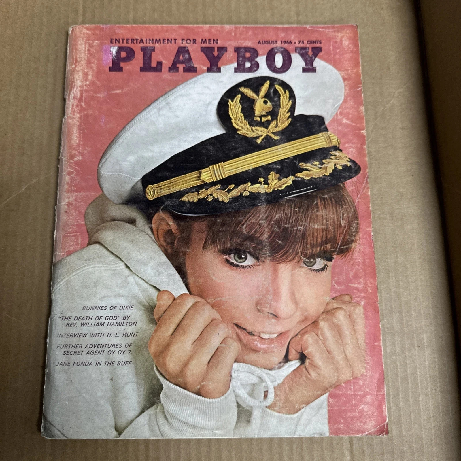 Playboy Magazine August 1966 W/ Centerfold