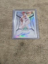 2023 Leaf Metal Luis Perales #BA-LP1 Silver Wave Auto # 2/7 Boston Red Sox RC