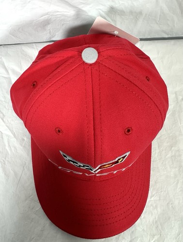 Corvette C6 Sports Car Adjustable Ball Cap Hat Chevy Chevrolet New - Picture 6 of 8