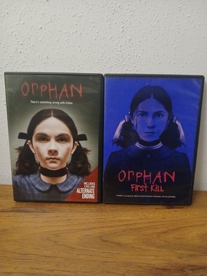 Orphan (DVD 2009) & Orphan: First Kill (DVD 2022)