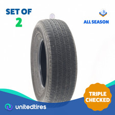 Set Of 2 Used 25570r16 Bridgestone Dueler Ht 685 111t - 732