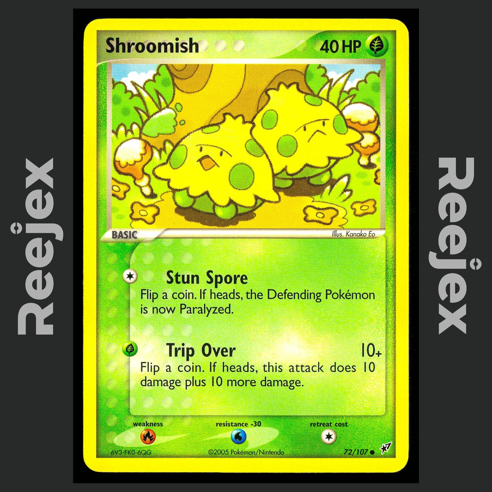 Shroomish - 72/107 - Common - Deoxys - Pokemon - NM/M