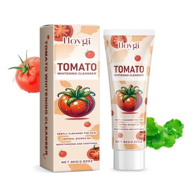 Tomato Cleanser ntle Cleansing Skin Pores Refreshing Oil Control