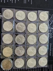 20 1-Oz Silver Eagles 18-2014 1-2005 And 1-2003 In Plastic Sleeves 1 oz BU .999