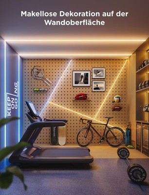 Govee COB Strip Light Pro 3m, Smart LED Streifen RGBIC mit Warmweiß, 3780 LEDs