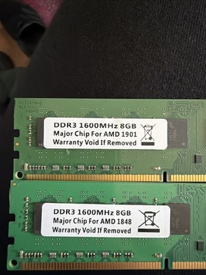 16GB (2×8GB) DDR3 RAM 1600MHz   Desktop Speicher 