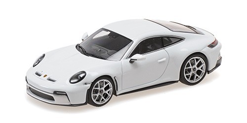 Porsche 911 992 S/T 2023 Minichamps 1/43 - Miniature blanche ultra fidèle sans défaut