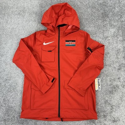 Kenya Jacket Mens XS Red Nike Pro Elite Storm Fit Team Issue