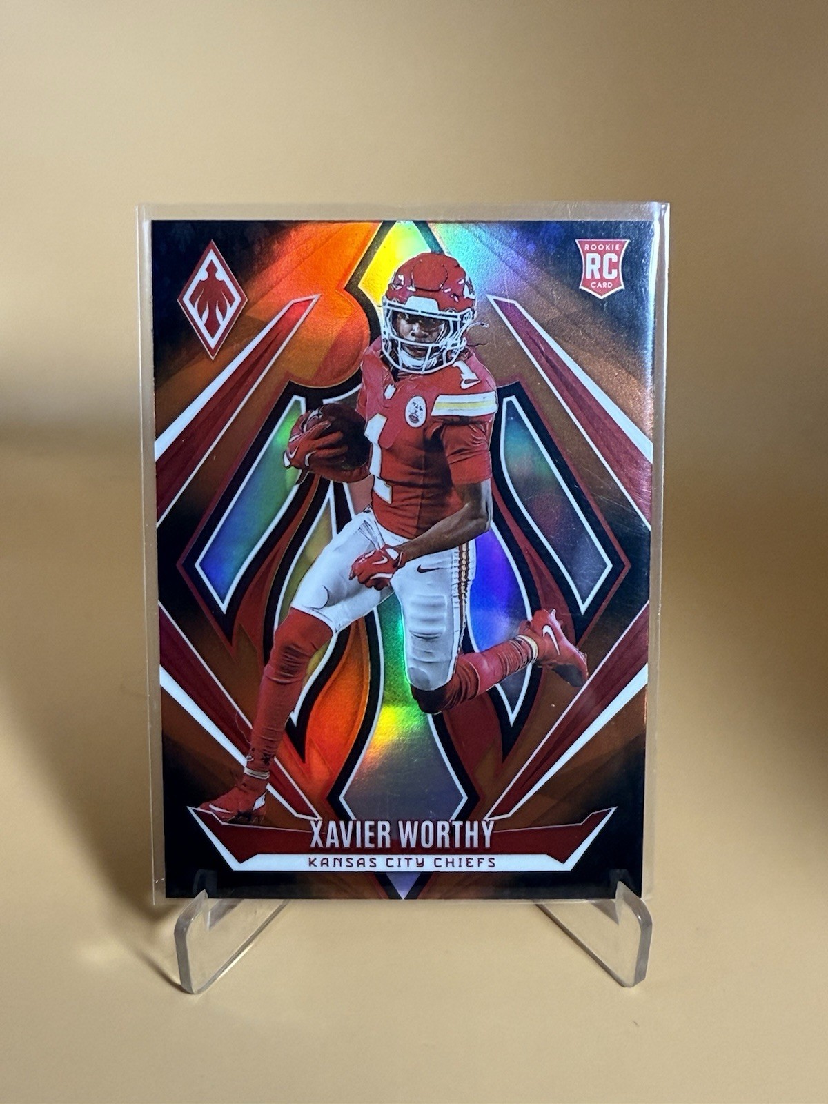  2024 Panini Phoenix - Rookies Xavier Worthy #250 Orange  (RC)