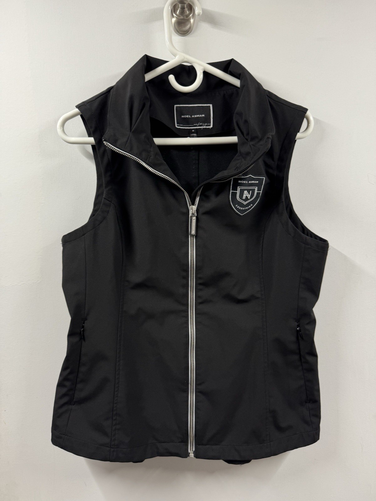 Women’s Medium Black  Noel Asmar Equestrian Horseback Riding Vest
