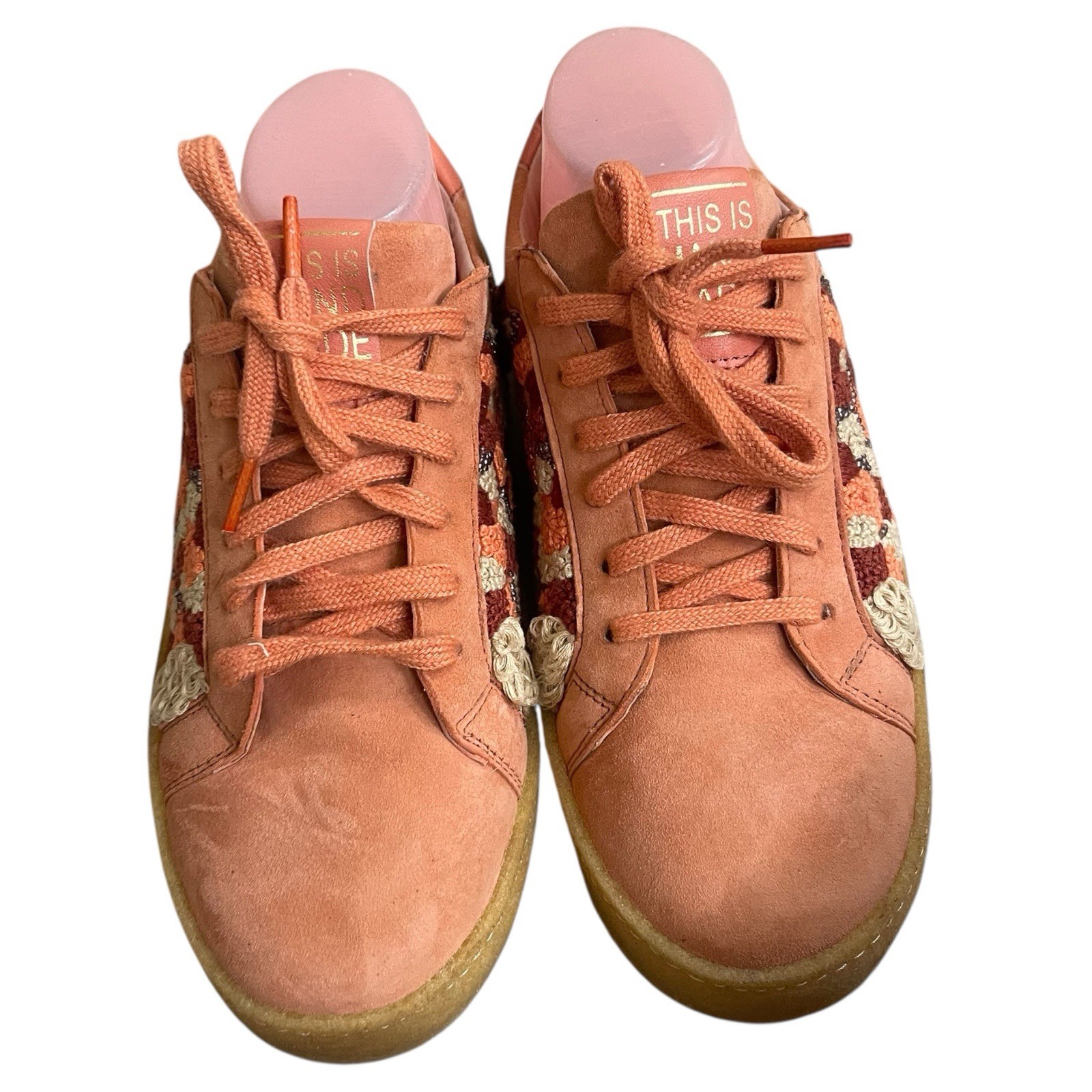 Laidback London Patchwork Sneakers Handcrafted Si… - image 2