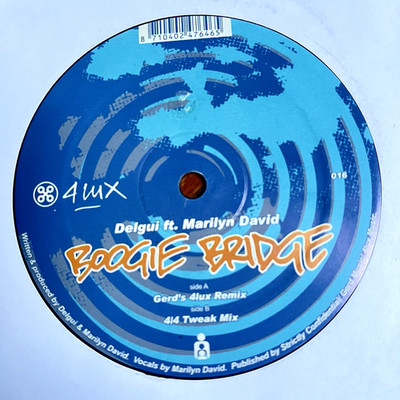Delgui   Boogie Bridge 12'' Vinyl Record 2004 4 Lux Recordings Netherlands