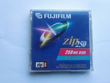Fujifilm Zip 250 Disk IBM Formatted Use With Zip 250MB Drives Blank Media PC