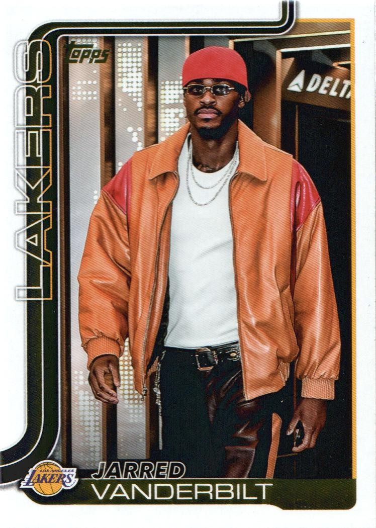 2025-26 Topps Basketball Golden Mirror #155 Jarred Vanderbilt SSP