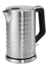ProfiCook Wasserkocher PC-WKS 1119 edelstahl/schwarz, 1,7 Liter, NEU