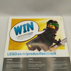 Original Lego (70615) The Ninjago Movie Instruction Manual ONLY For Fire Mech