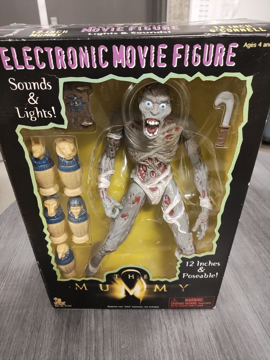 THE MUMMY ELECTRONIC MOVIE FIGURE. 1998 Toy Island 12