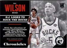2017-18 Panini Chronicles #141 D.J. Wilson RC - BSK