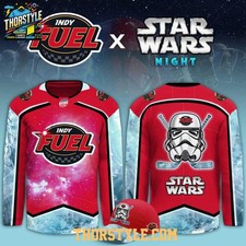 Personalized Indy Fuel Star Wa.rs Night Game 2026 Hockey Shirt Men's Fan Gear