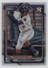 2024 Bowman Chrome Prospects Refractor 264/499 Waner Luciano #BCP-208 11s9