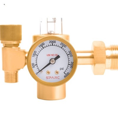 Argon Regulator & Flow Meter - Welding Gas Regulator for MIG Welding & TIG We...