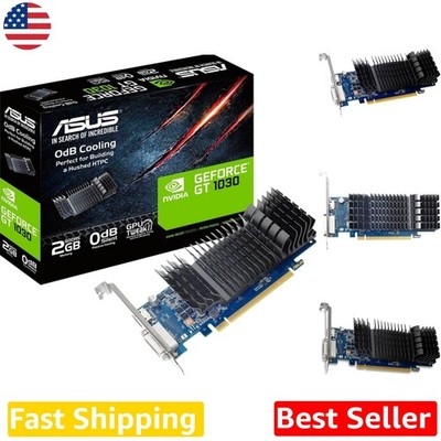 GeForce GT 1030 2GB GDDR5 Graphics Card - 1920x1200, Single Fan, Compact Design