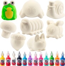 Jumbo Squishy Toys Craft Kit for Kids Paint Your Own Slow Rising Squishies 4
