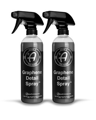 Adam's Polishes Graphene Detail Spray 2 Pack Extend Wax Protection Automotive
