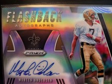 Morten Anderson  Flashback Prizm 1/75 Very Rare !!!!